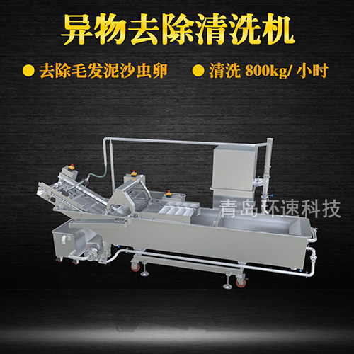 氣泡式果蔬清洗機(jī)，有效清洗，過(guò)濾泥沙