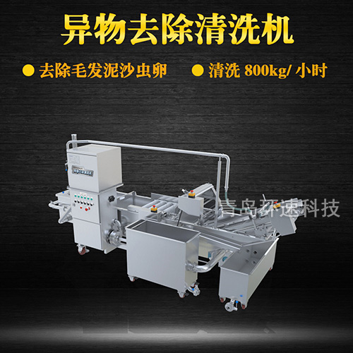 氣泡式果蔬清洗機(jī)，有效清洗，過(guò)濾泥沙