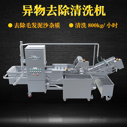 ?果蔬清洗機氣泡式清洗，異物分離過濾