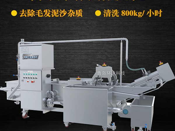 蔬菜氣泡清洗機(jī)，氣泡清洗，清洗800kg/小時(shí)